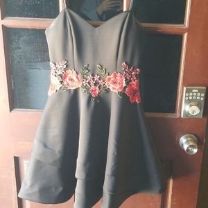 Strapless dress